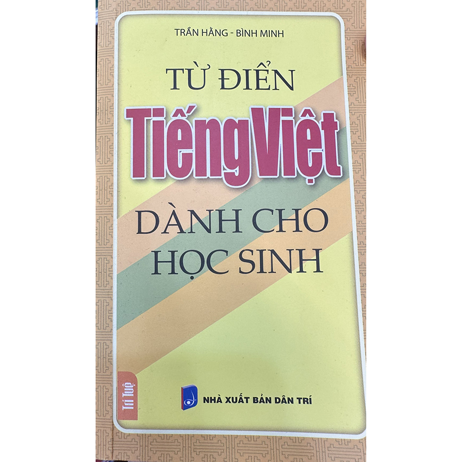 Từ Điển Tiếng Việt Dành Cho Học Sinh