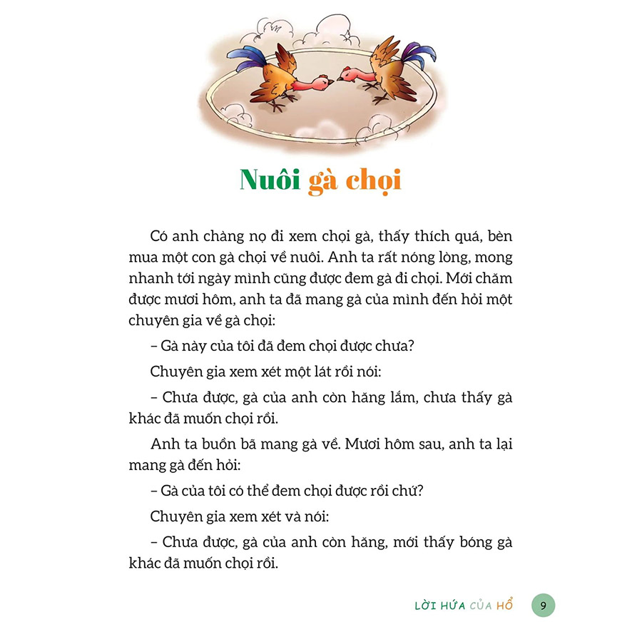 Câu Chuyện Nhỏ Bài Học Lớn - Lời Hứa Của Hổ