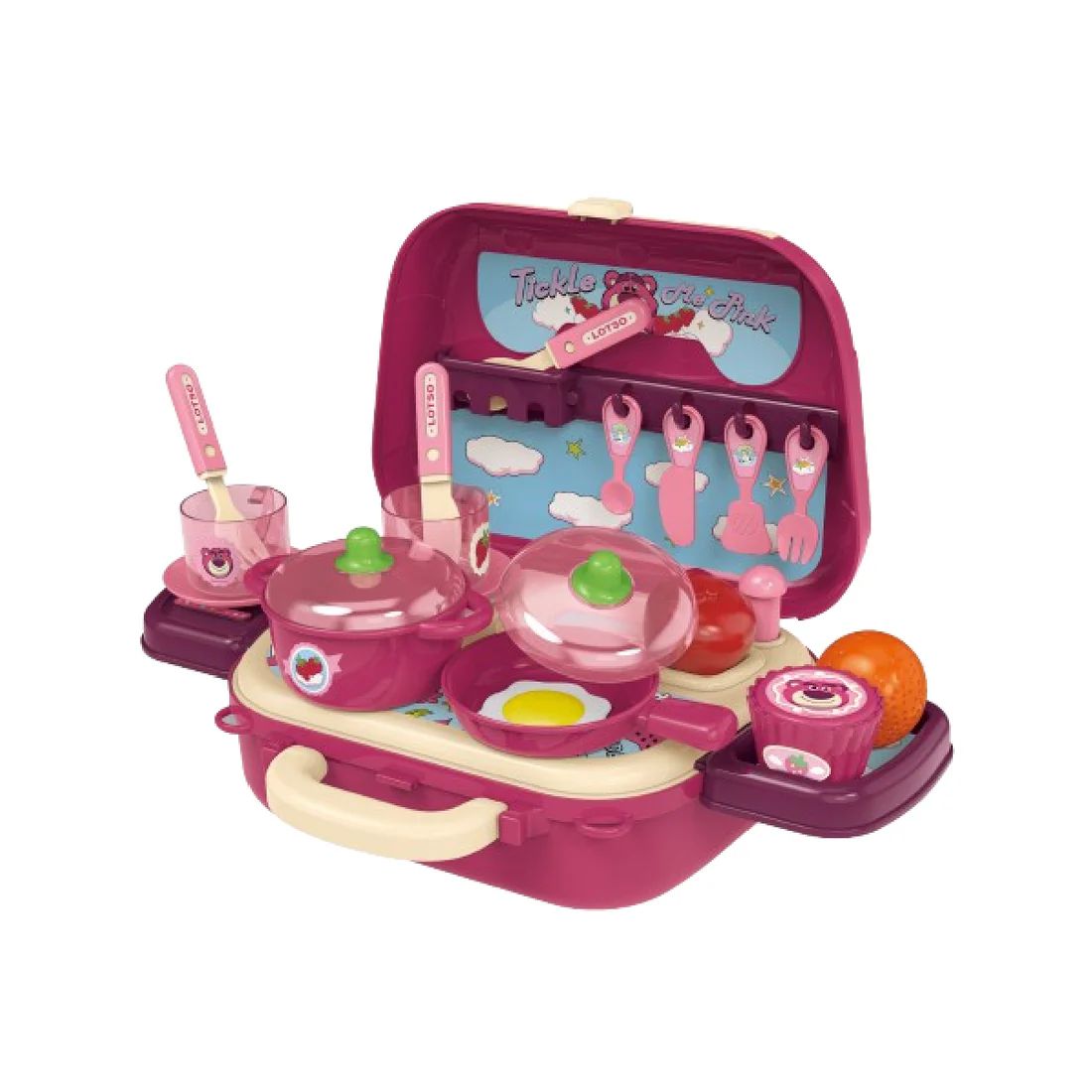 Đồ Chơi Nhà Bếp Dáng Túi Đeo Gấu Dâu Lotso SH0131