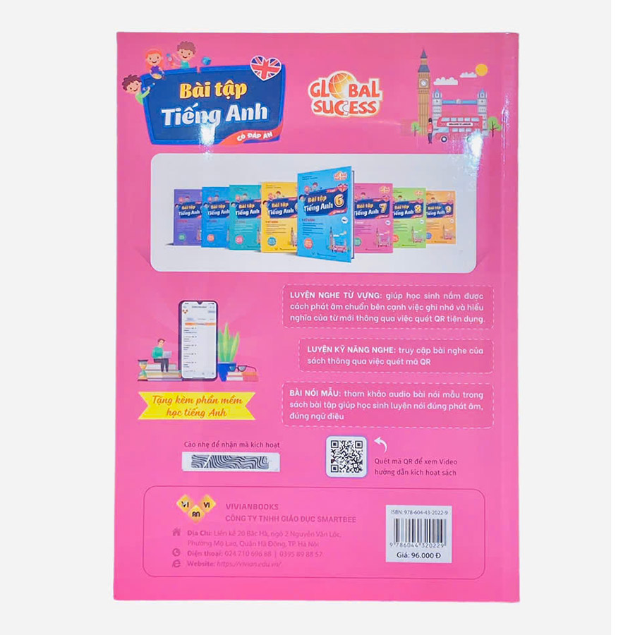 Bài Tập Tiếng Anh Lớp 7 Tập 1 - Có Đáp Án (Global Success)