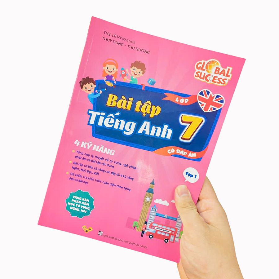 Bài Tập Tiếng Anh Lớp 7 Tập 1 - Có Đáp Án (Global Success)