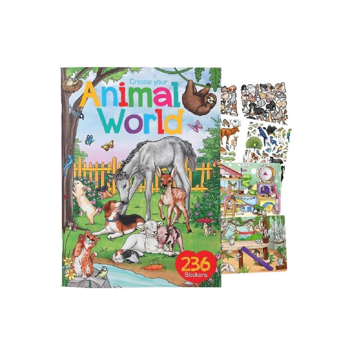 Đồ Chơi Bộ Sưu Tập Thiết Kế Thời Trang Animal World Topmodel TM0411943