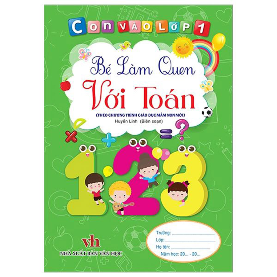 Con Vào Lớp 1 - Bé Làm Quen Với Toán