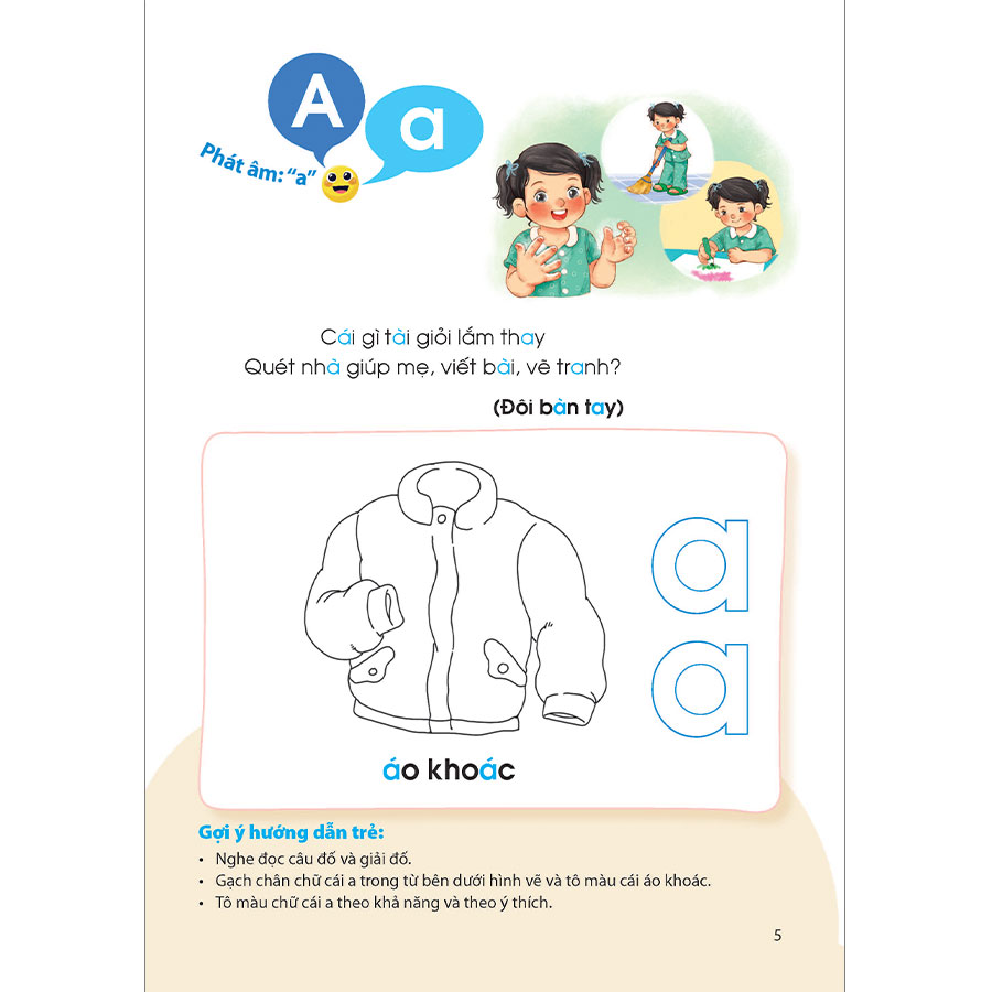 Giúp Bé Nhận Biết Và Làm Quen Với Chữ Cái  (Trẻ 4 - 5 Tuổi)
