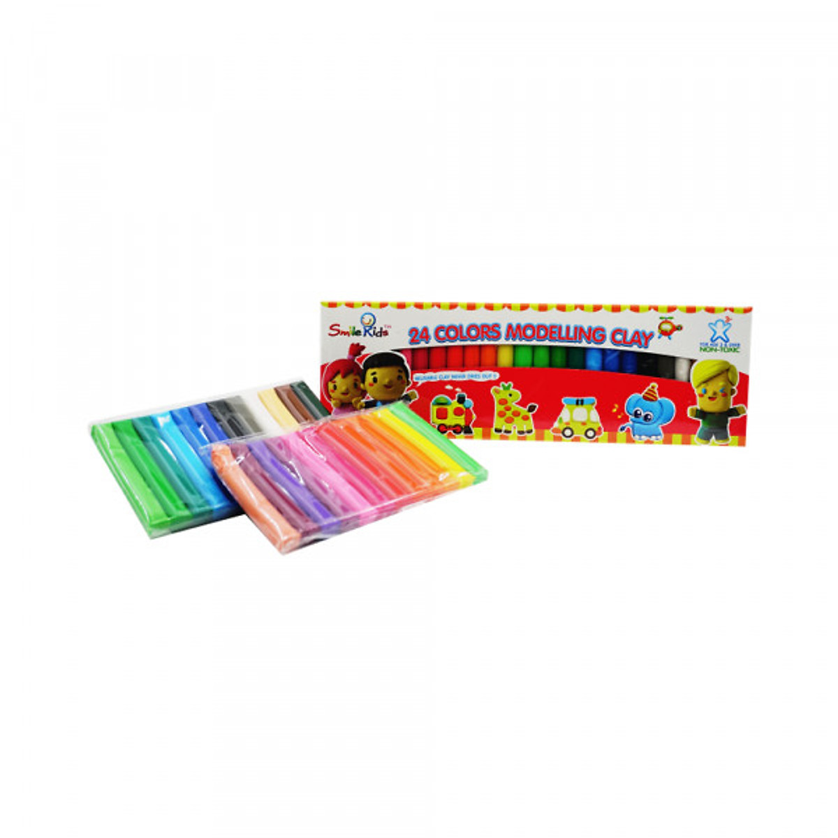 Đất Nặn Smile Kids SK-T500/24C