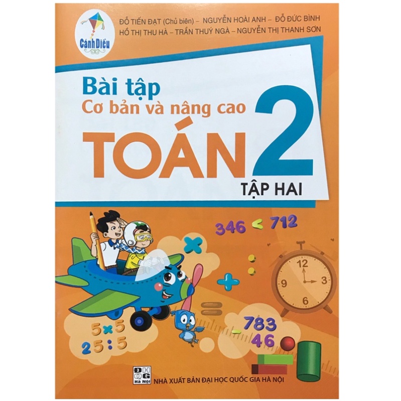 Bài Tập Cơ Bản Và Nâng Cao Toán Lớp 2 Tập 2 (Cánh Diều)