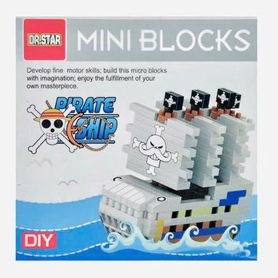 Đồ Chơi Xếp Hình Tàu Cướp Biển Moby Dick 335 Chi Tiết