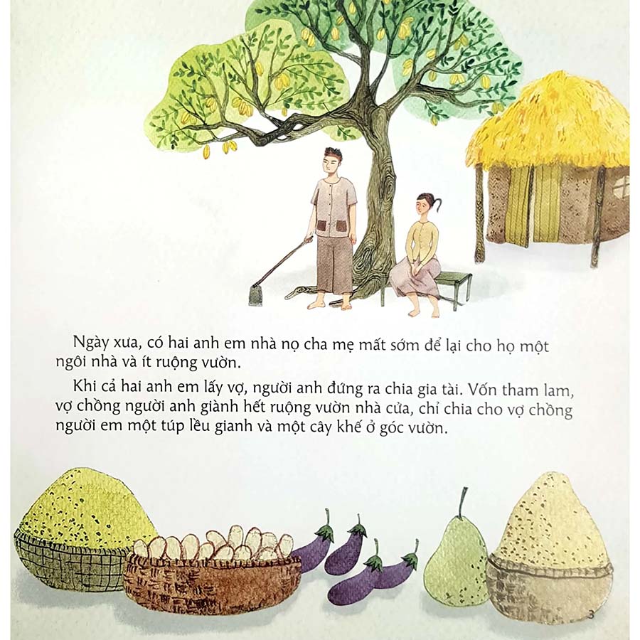 Cổ Tích Việt Nam Cho Bé Mẫu Giáo - Sự Tích Cây Khế