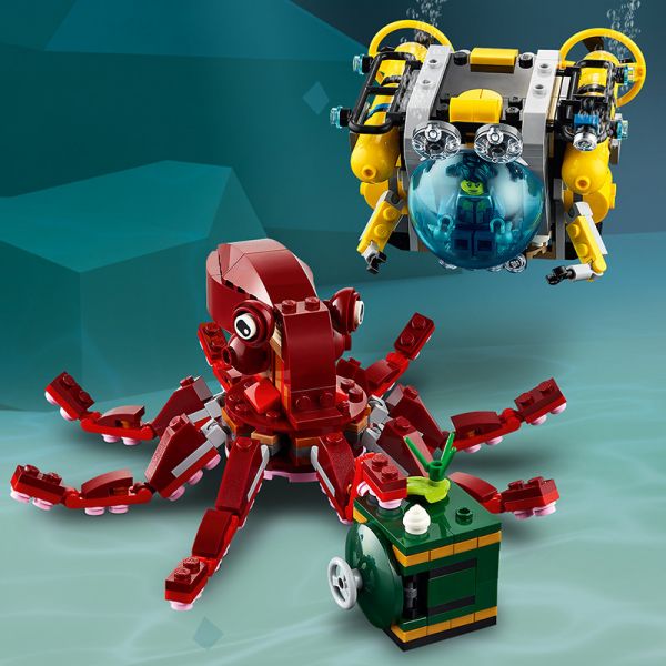 Đồ Chơi Lego Truy Tìm Kho Báu Dưới Đại Dương 31130