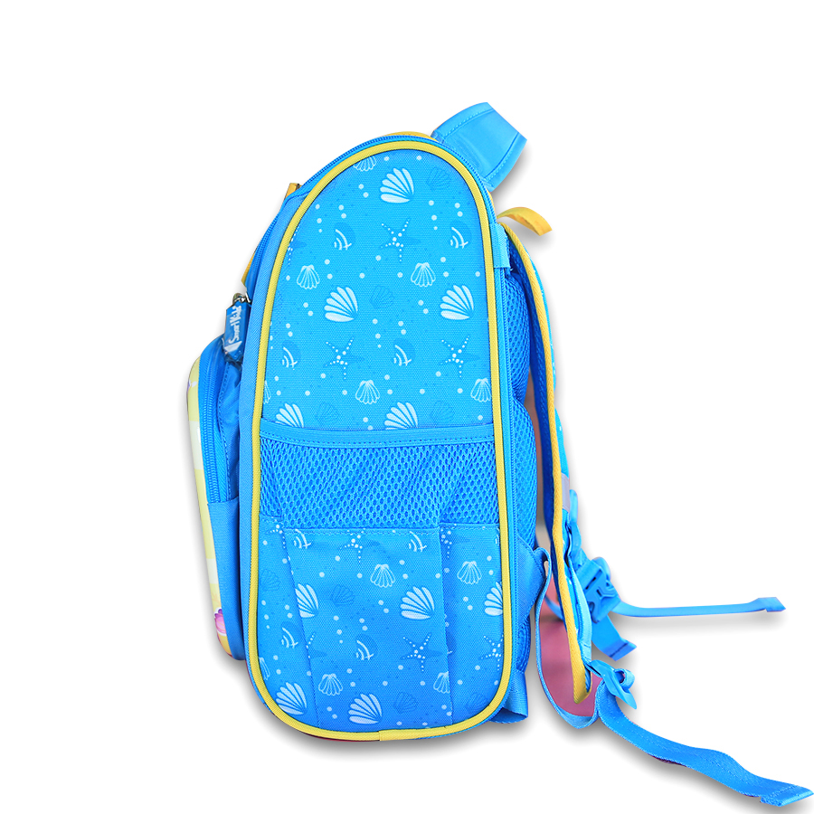 Ba Lô Chống Gù Smartkids Fancy World-Mermaid B-033 Màu Xanh Nhạt