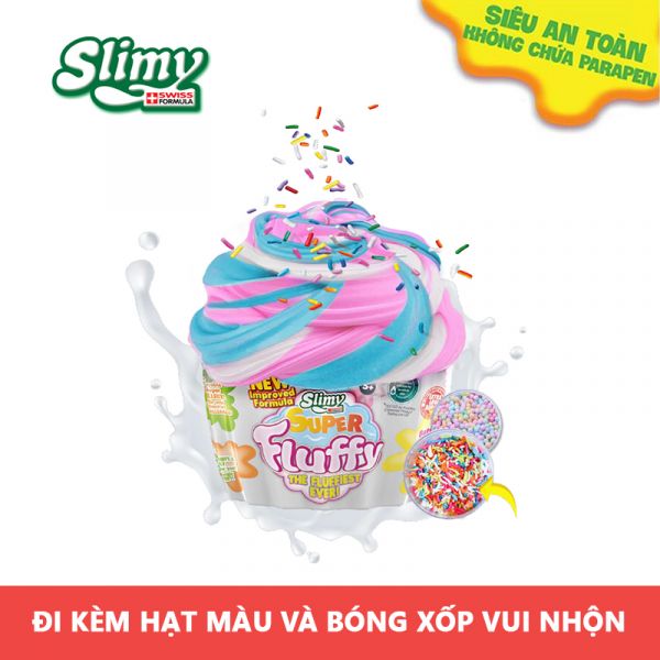 Đồ Chơi Bánh Kem Ngọt Ngào Super Fluffy Slimy Vàng 33447/YEL