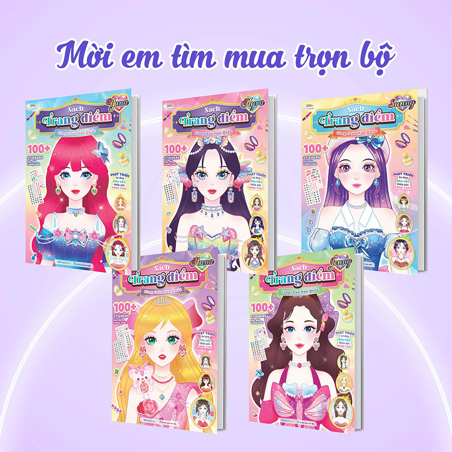 Sách Trang Điểm Công Chúa Hàn Quốc - Sunny
