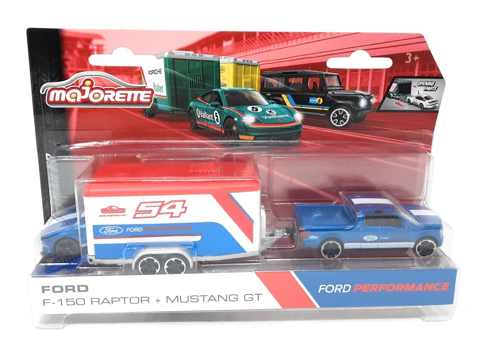 Đồ Chơi Xe Mô Hình Majorette Car Trailer Assortment, 4-Asst.. 212053111