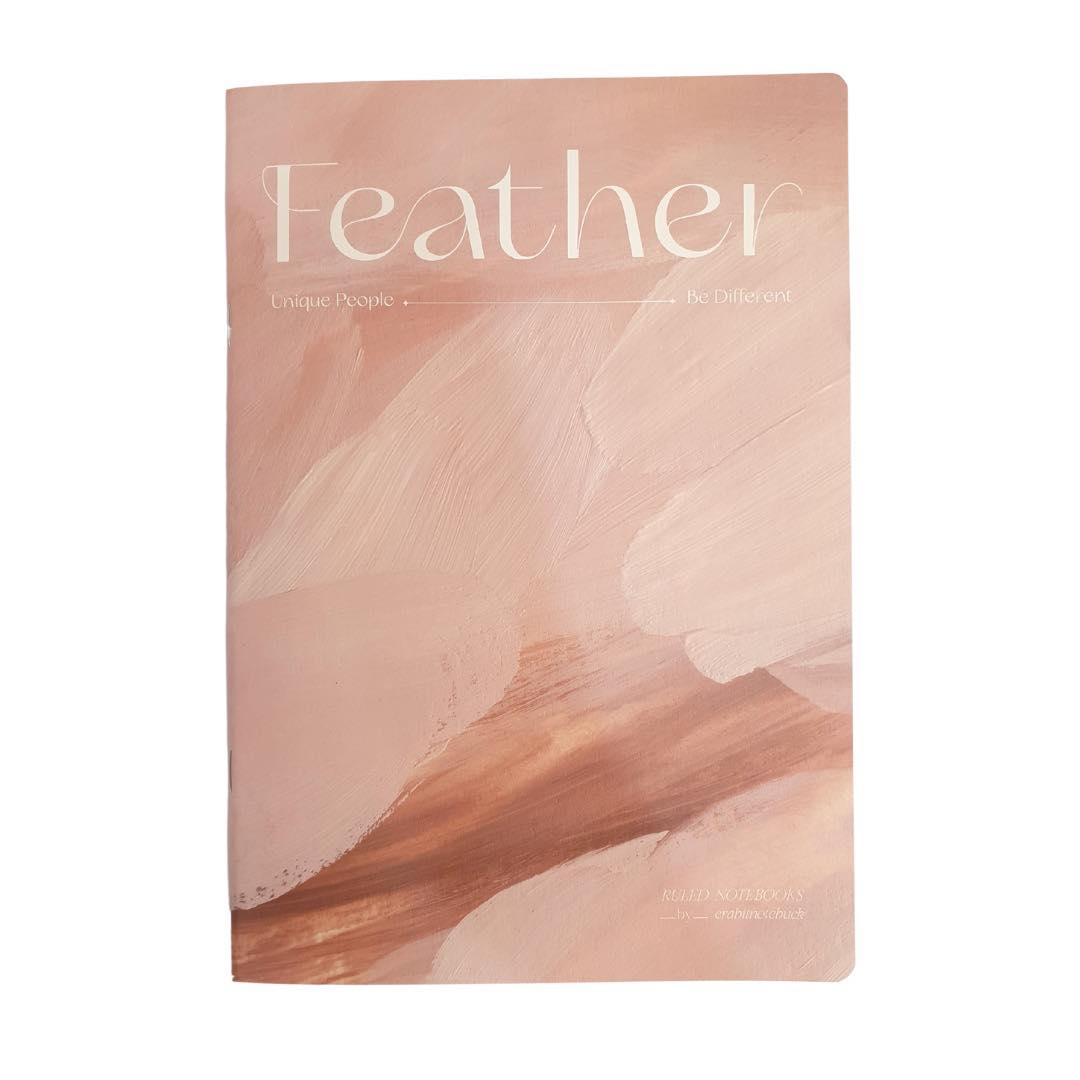 Vở Kẻ Ngang Crabit Feather 1611 120 Trang (Màu Ngẫu Nhiên)