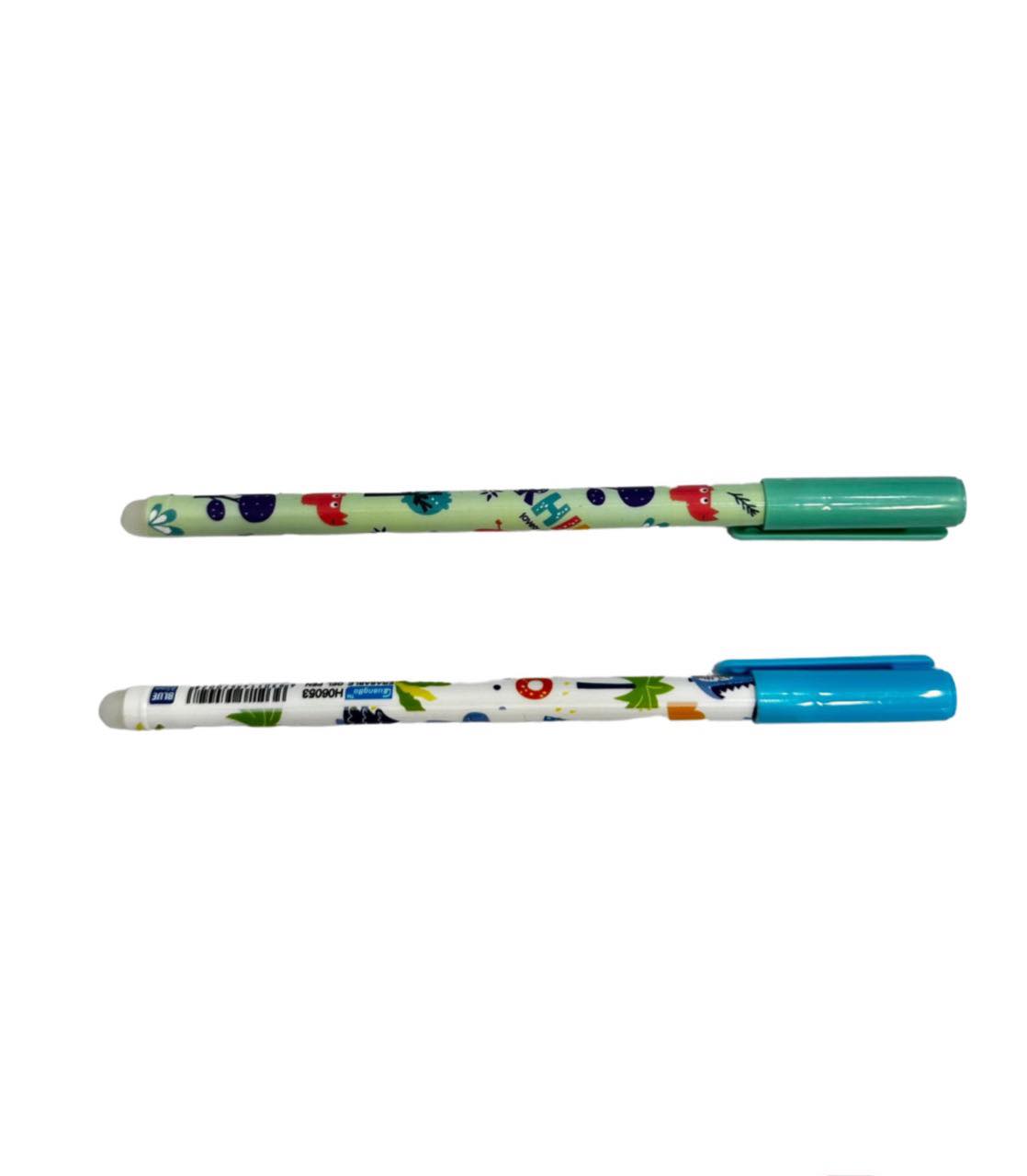 Bút Gel Xóa Được Guangbo GUBH06053 Màu Xanh 0.5mm