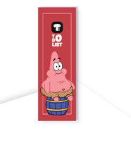 Sổ Tay Nhắc Việc Tube To Do List Classic Cartoon TB0005,007