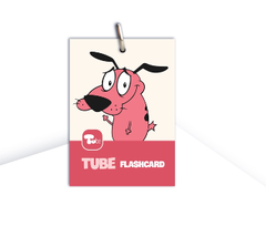 Thẻ Flashcard Ghi Từ Vựng Tube Classic Cartoon TB0004