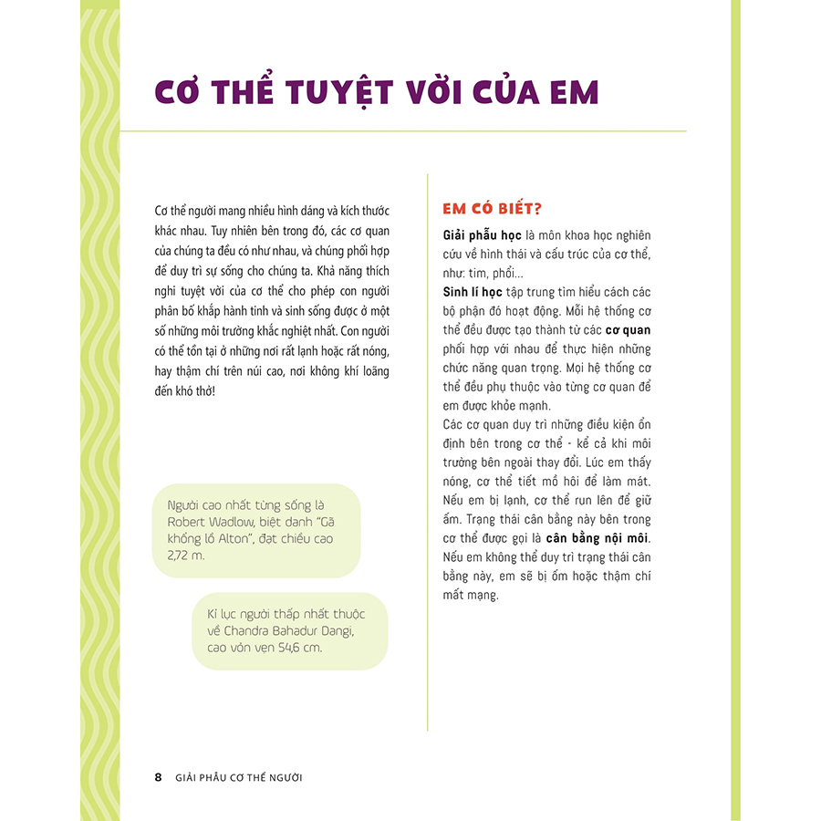 Tớ Muốn Biết Tuốt - Giải Phẫu Cơ Thể Người