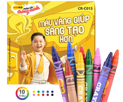 Bút Bút Sáp Màu Colokit CR-C015 10 Màu
