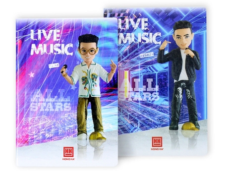 Vở Kẻ Ngang Hồng Hà 1060 Pupil Music 200 Trang