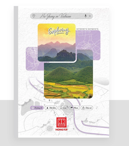 Vở Kẻ Ngang Hồng Hà Exploring 1097 120 Trang