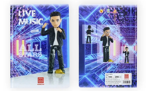 Vở Kẻ Ngang Hồng Hà 1060 Pupil Music 200 Trang