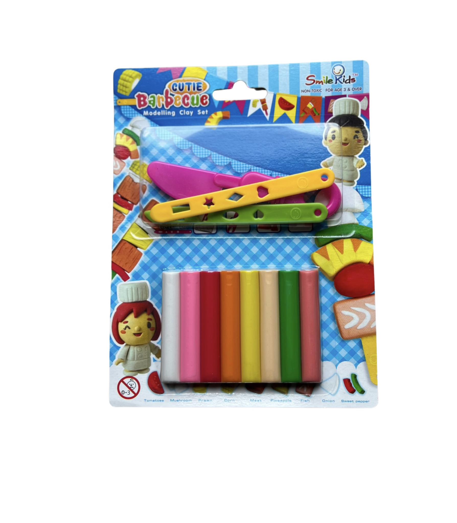 Đất Nặn Smile Kids SK-T108/BBQ