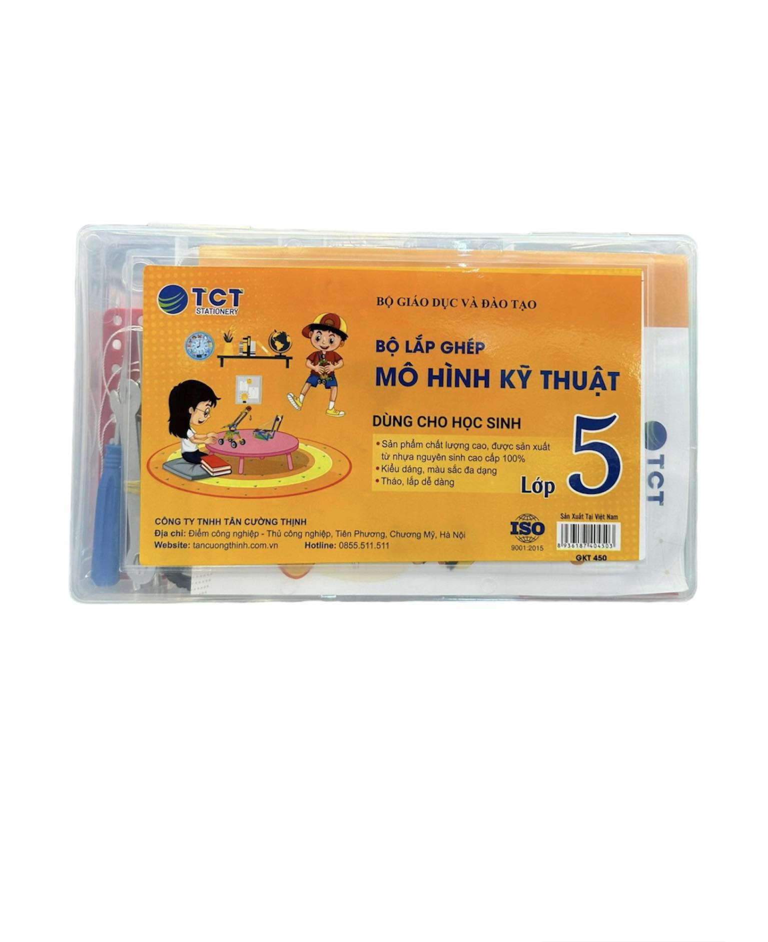 Bộ Lắp Ghép Kỹ Thuật Lớp 5 Gkt450, 0450