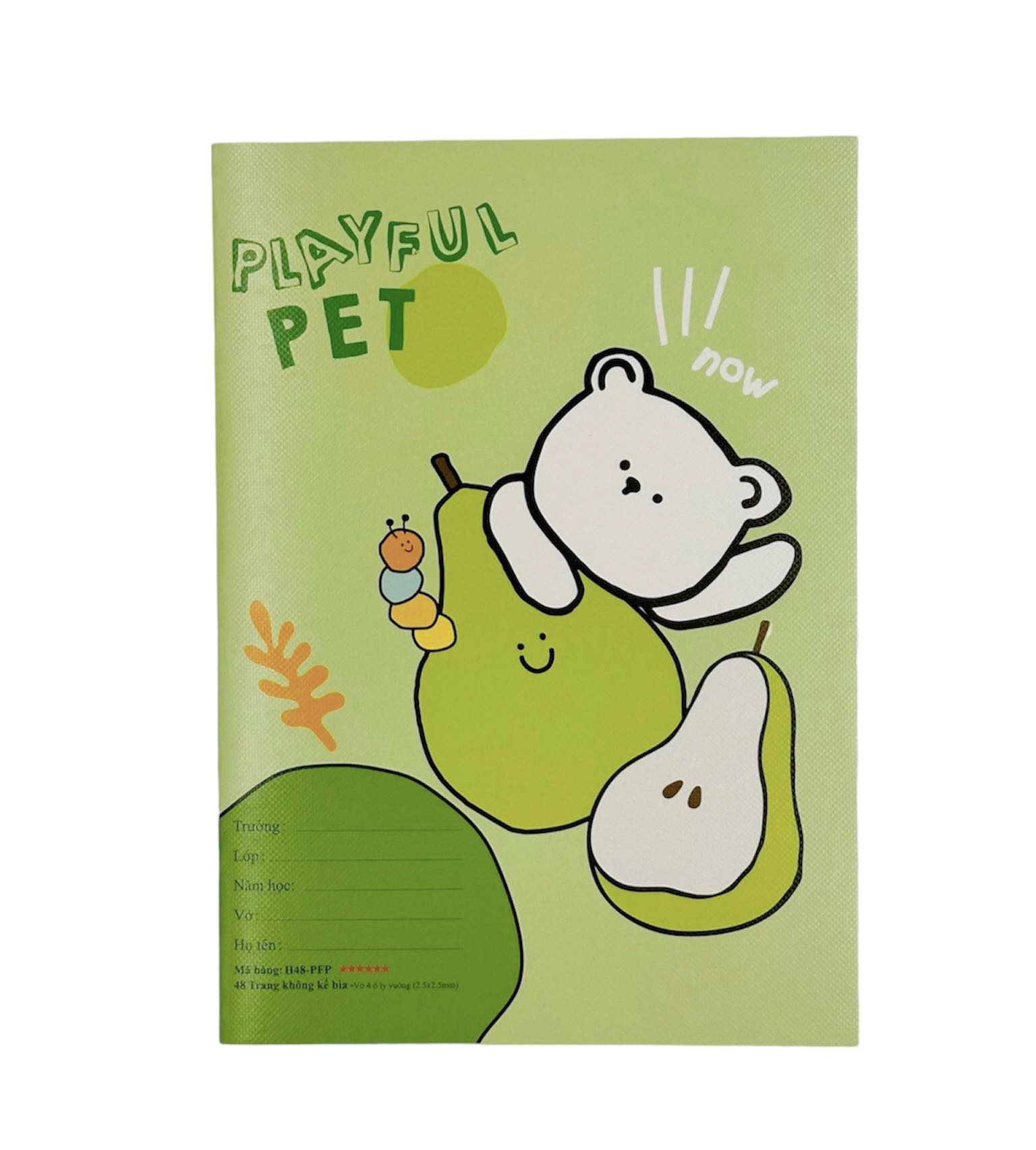 Vở 4 Ô Ly Vuông Deli Cnh48-Pfp
