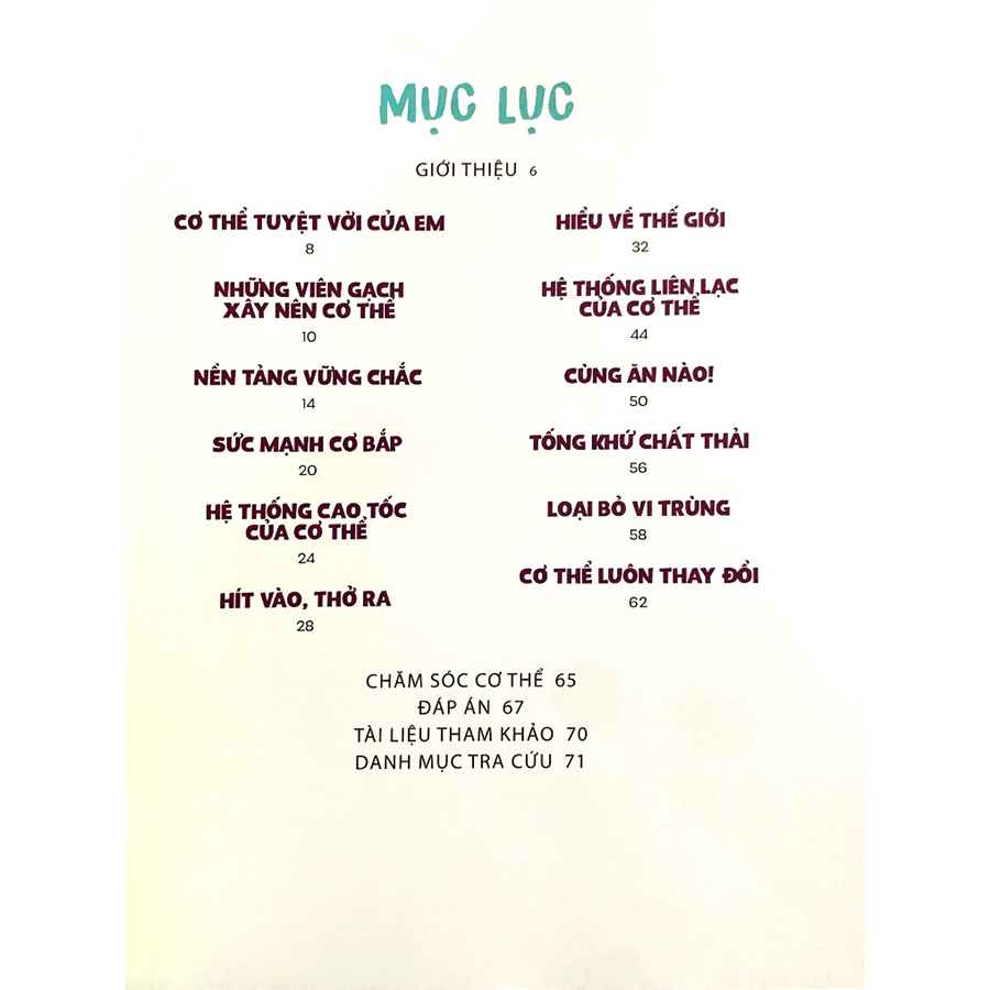 Tớ Muốn Biết Tuốt - Giải Phẫu Cơ Thể Người