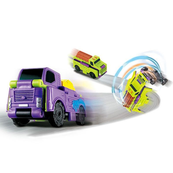 Đồ Chơi Transracers - Xe Tải Chở Gỗ Biến Hình Thành Xe Vận Chuyển Hàng VN463875-0
