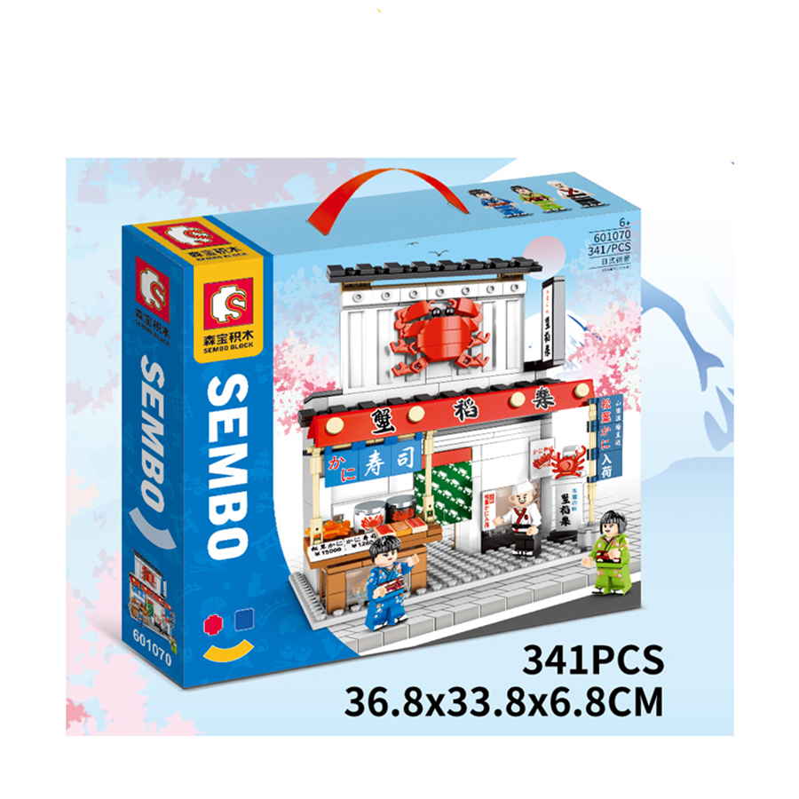 Đồ Chơi Lắp Ráp Nhà Hàng Crab Sushi Nhật Bản Sembo-601070