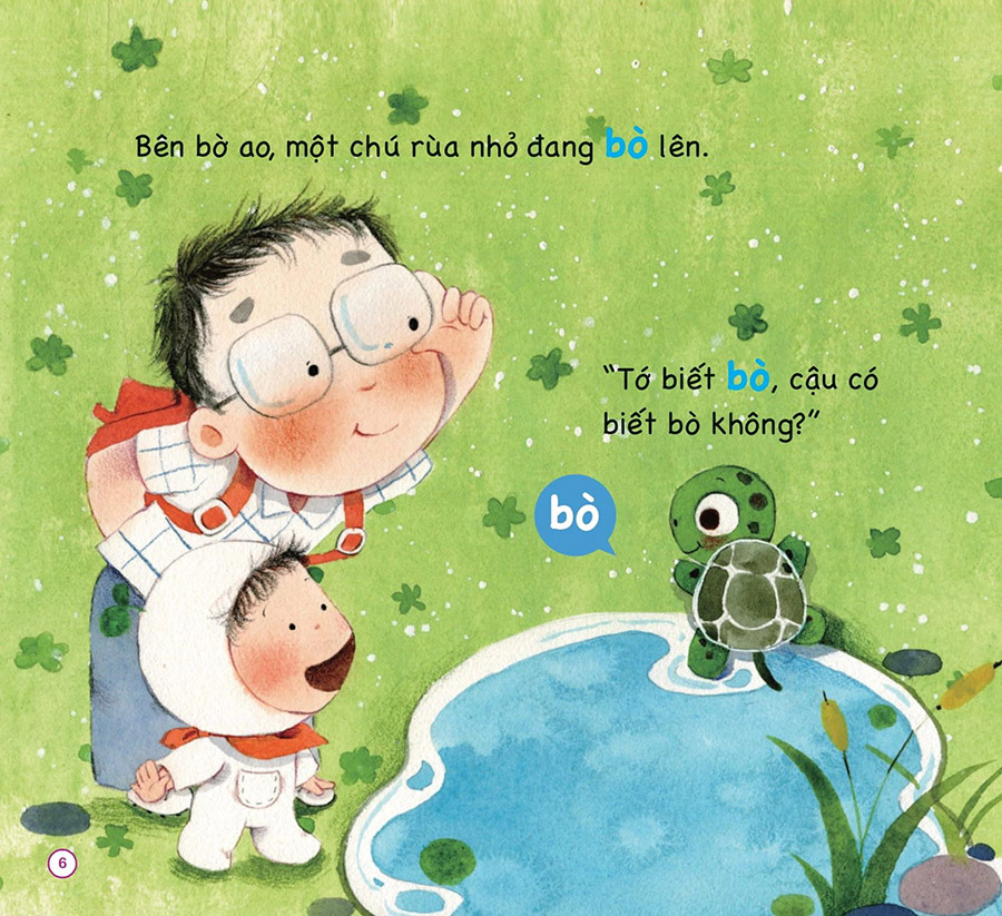 Bé Bi Bô... Học Miêu Tả Động Tác