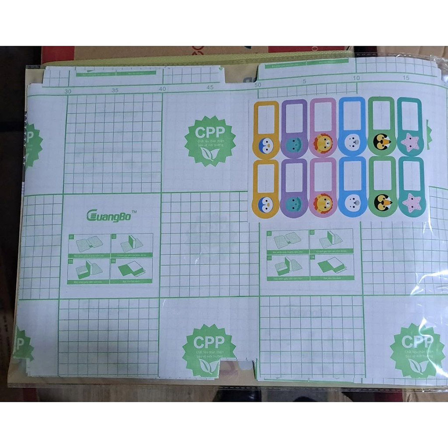Bọc Sách Decal GUBH06347