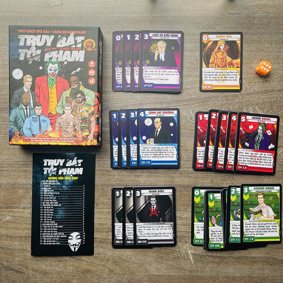 Đồ Chơi BoardGame Foxi Truy Bắt Tội Phạm