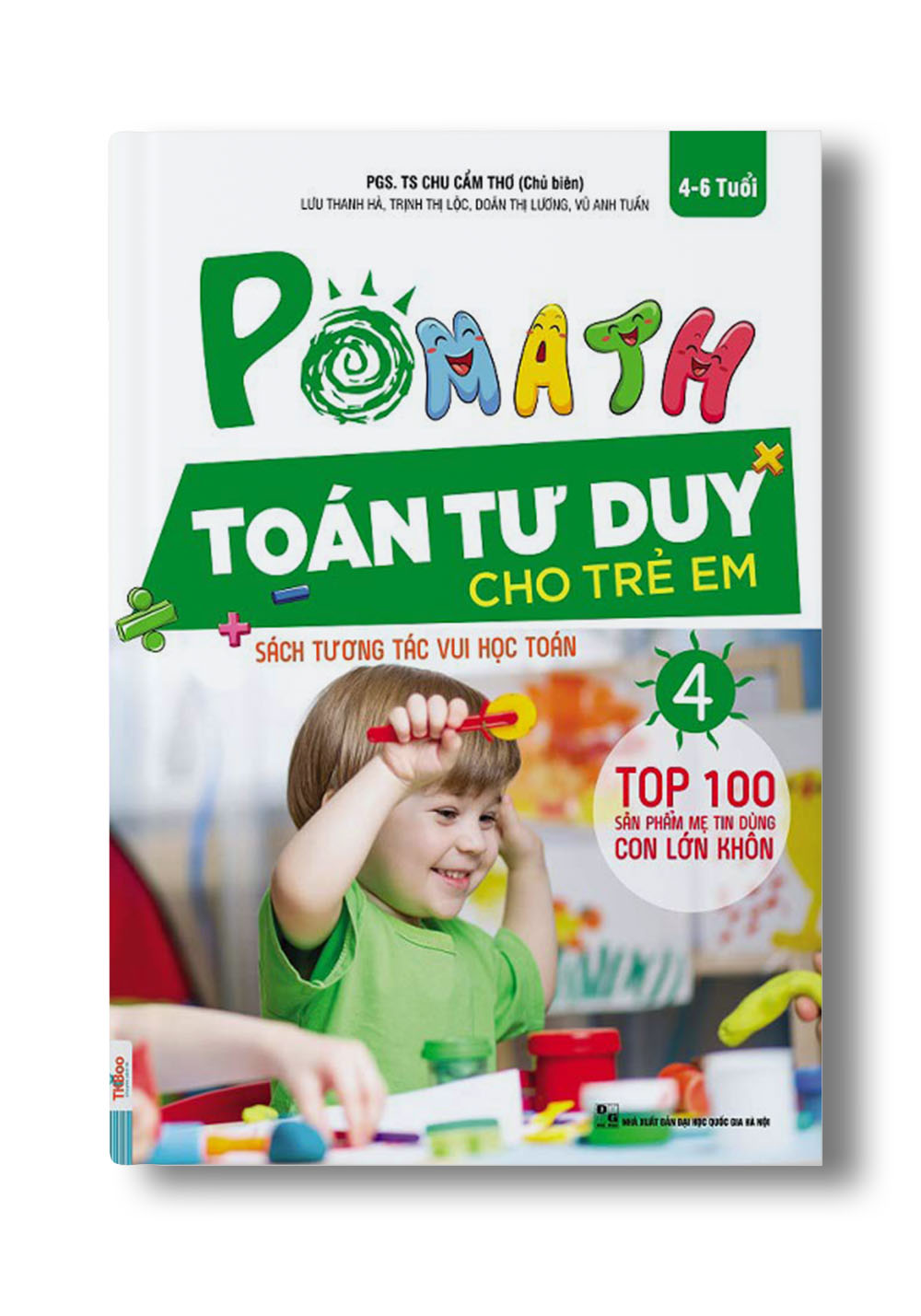 Pomath - Toán Tư Duy Cho Trẻ Em 4-6 Tuổi Tập 4