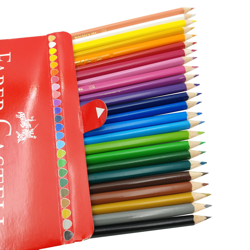 Hộp Bút Chì Màu Faber Castell Triangular 24 Màu