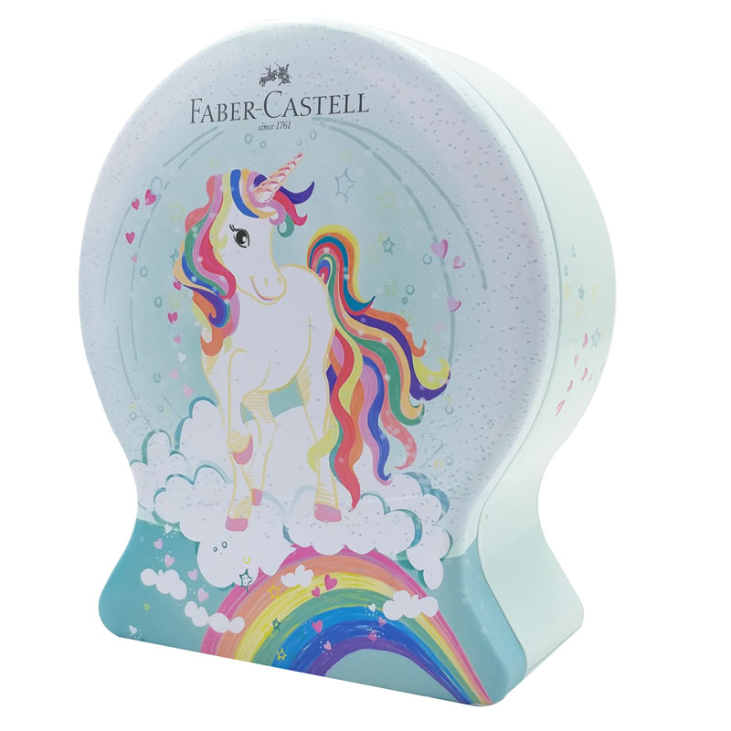 Bút Lông Màu Faber Castell Connector 33 Màu Hình Ngựa Unicorn