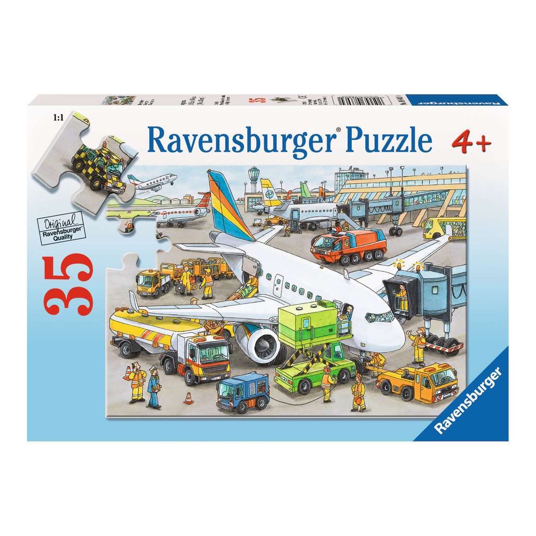 Đồ Chơi Xếp Hình Puzzle Sân Bay 35 Mảnh Ravensburger RV08603