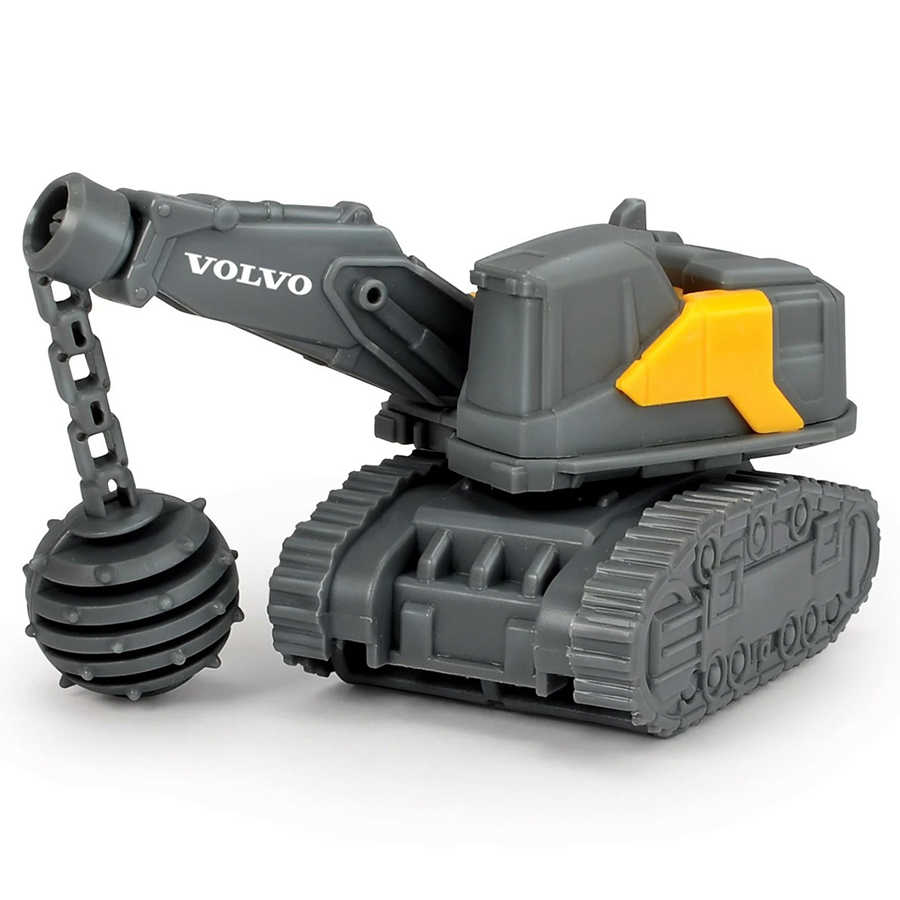 Bộ Đồ Chơi Xe Xây Dựng Dickie Toys Volvo Micro Workers 203722008