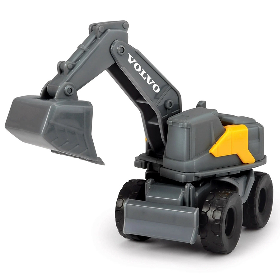 Bộ Đồ Chơi Xe Xây Dựng Dickie Toys Volvo Micro Workers 203722008