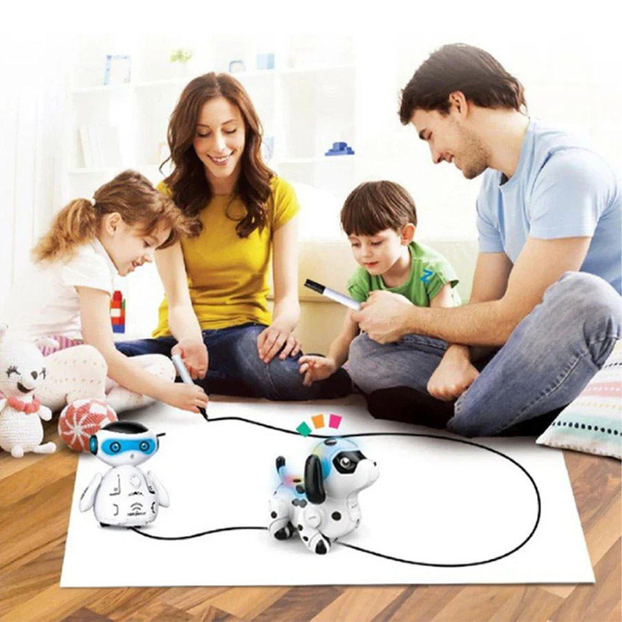Đồ Chơi Robot Thông Minh Di Chuyển Theo Dòng Kẻ VT633