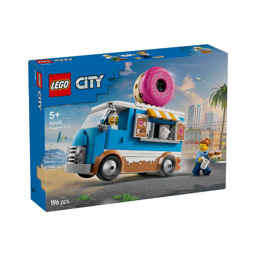 Đồ Chơi Lắp Ráp Xe Bánh Donut Di Động 60452