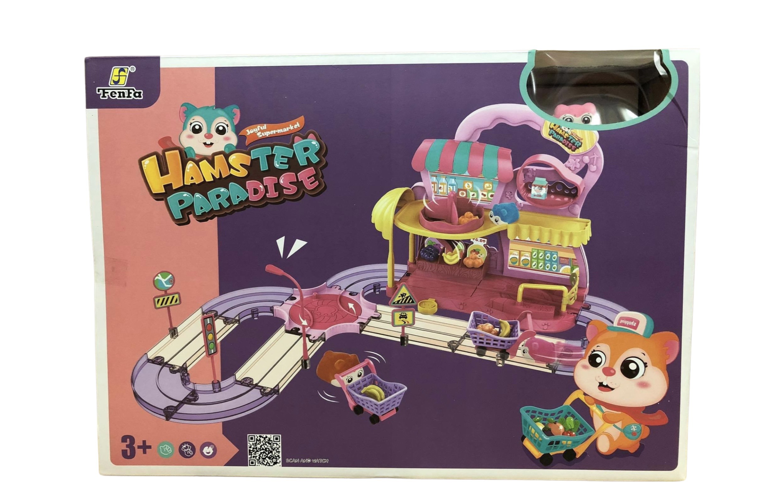 Bộ Đồ Chơi Thiên Đường Hamster 9237 WD9237
