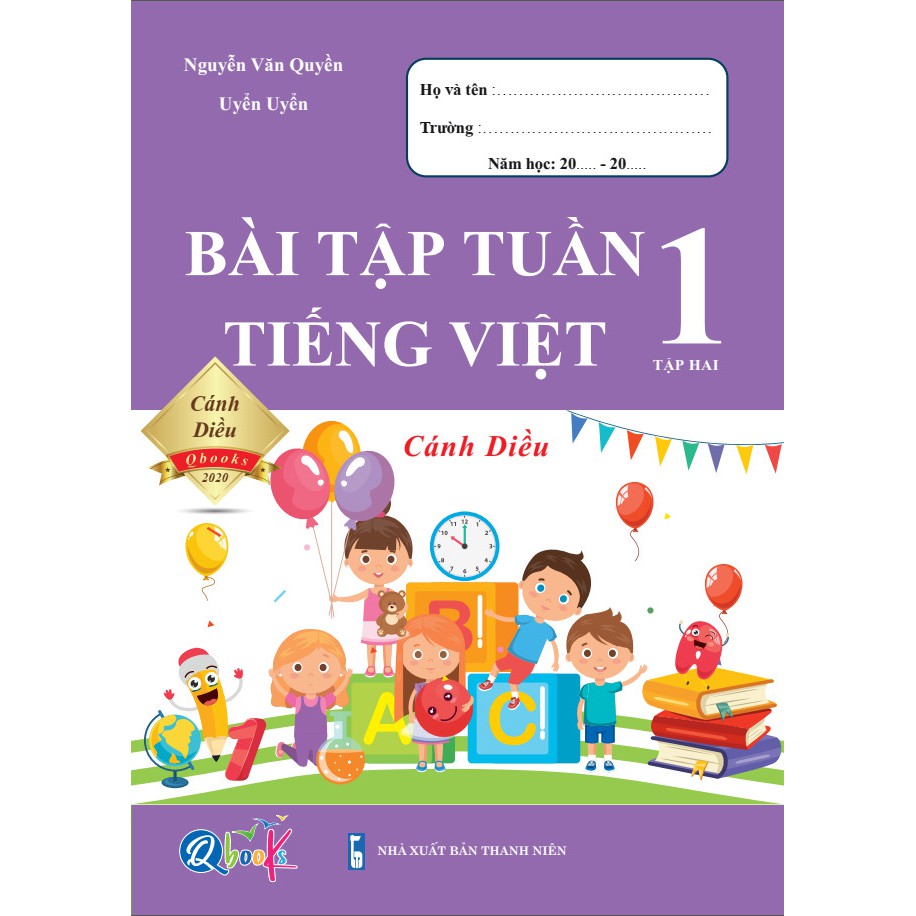 Bài Tập Tuần Tiếng Việt Lớp 1 Tập 2 (Cánh Diều)