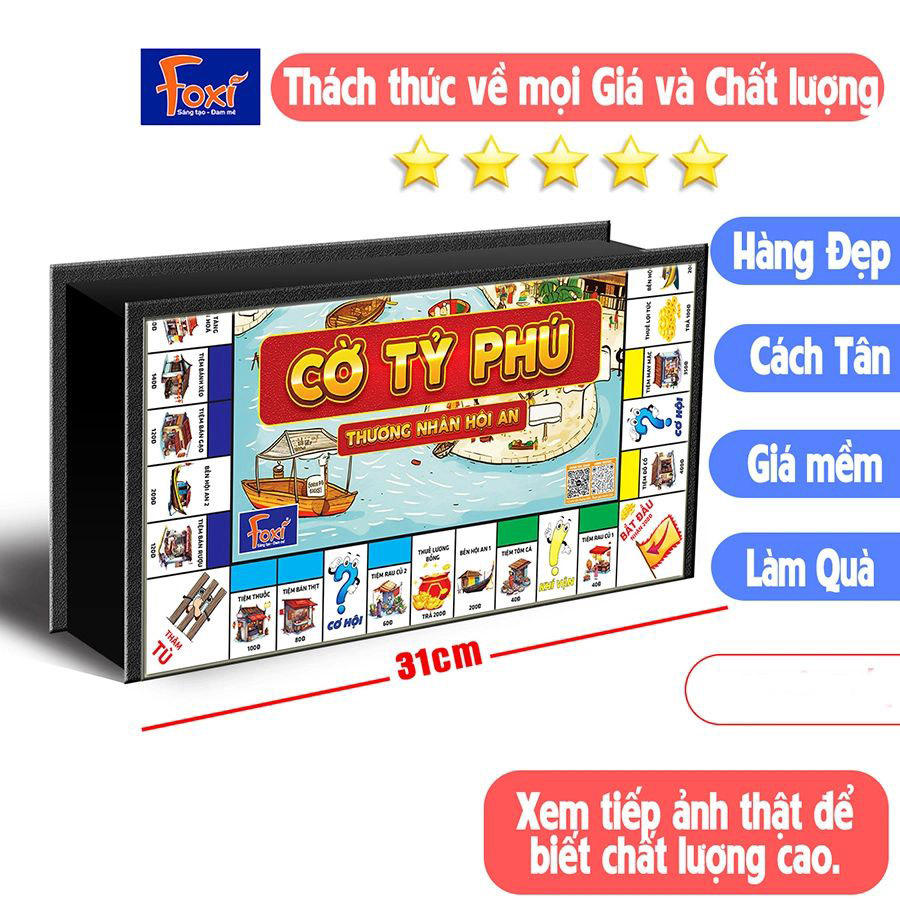 Đồ Chơi Cờ Tỷ Phú Thường Thương Nhân Hội An 2302