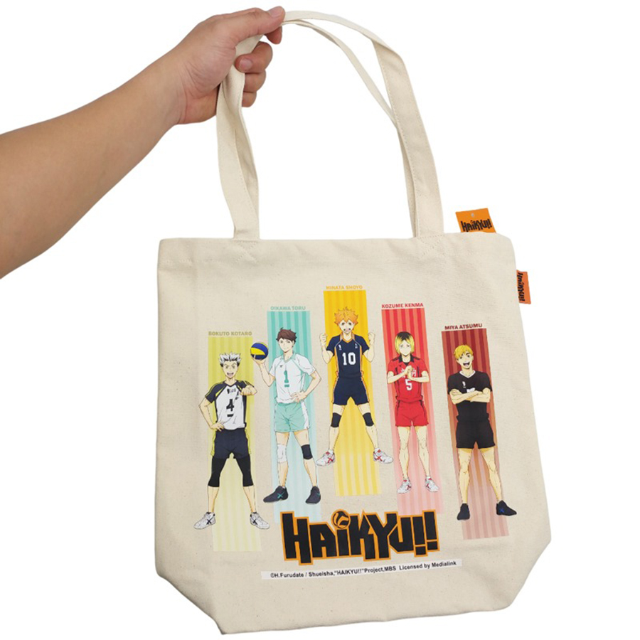 Túi Vải Nhân Vật Haikyu - 5 Nhân Vật [Hky-Tt02]