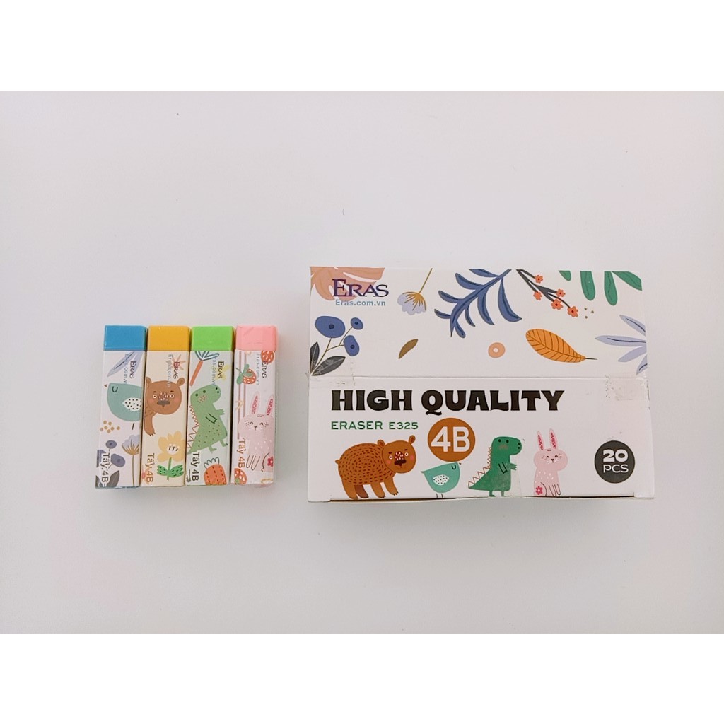 Tẩy Chì Eras Nhiều Màu 4B E325