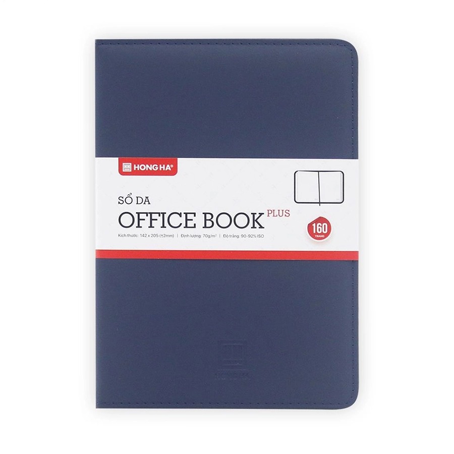 Sổ Da Hồng Hà Officebook Plus A5 4631 160Tr