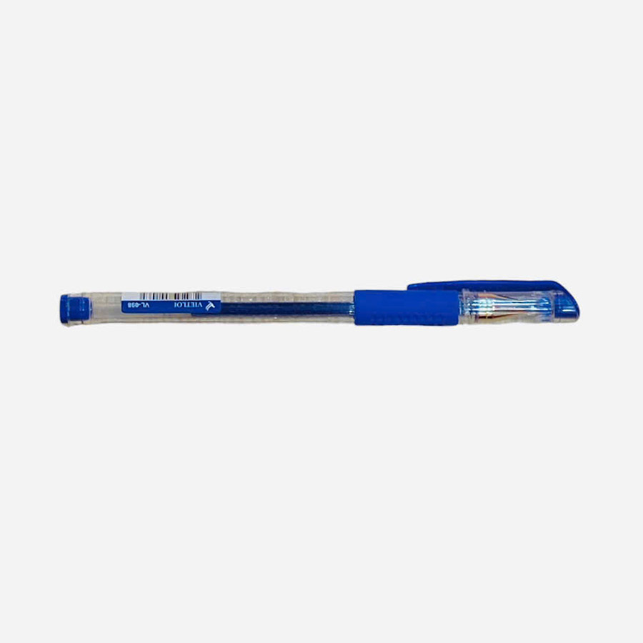 Bút Gel Mở Nắp Ngòi 0.5mm 3 Màu Xanh - Đen - Đỏ Vl-098